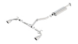 Borla S-Type Cat Back Exhaust System - Subaru BRZ/Toyota 86 12-21 140496 | Pro Speed Racing