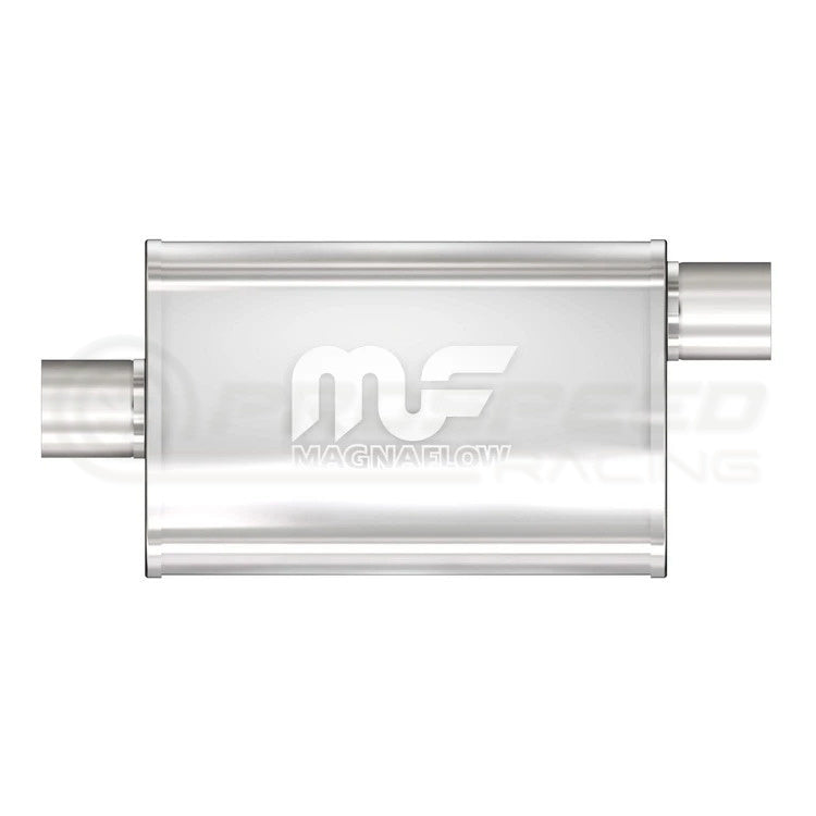 MagnaFlow 4" X 9" Oval Center/Offset Straight Through Performance Muffler 14329 | Pro Speed Racing