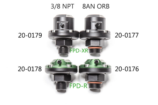 Radium FPD-R Fuel Pulse Dampener - 3/8" NPT