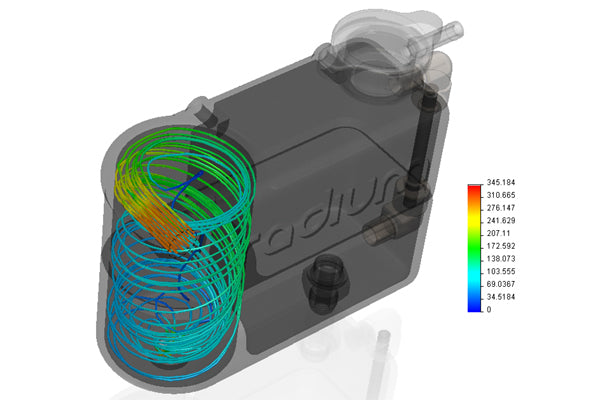 Radium Engineering Universal Coolant Expansion Tank