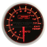 Prosport 52mm BF Series Performance Gauge Range - Amber/White