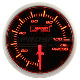 Prosport 52mm BF Series Performance Gauge Range - Amber/White