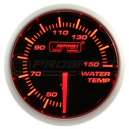 Prosport 52mm BF Series Performance Gauge Range - Amber/White