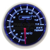 Prosport 52mm BF Series Performance Gauge Range - Blue/White