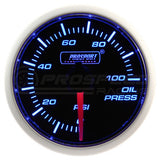 Prosport 52mm BF Series Performance Gauge Range - Blue/White