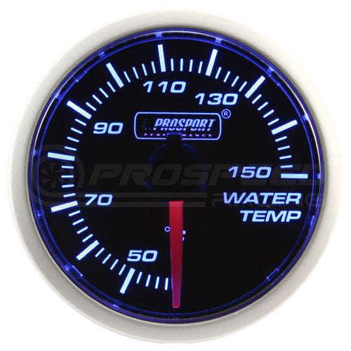 Prosport 52mm BF Series Performance Gauge Range - Blue/White