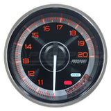 Prosport 52mm Crystal Series Performance Gauge Range - Amber/White