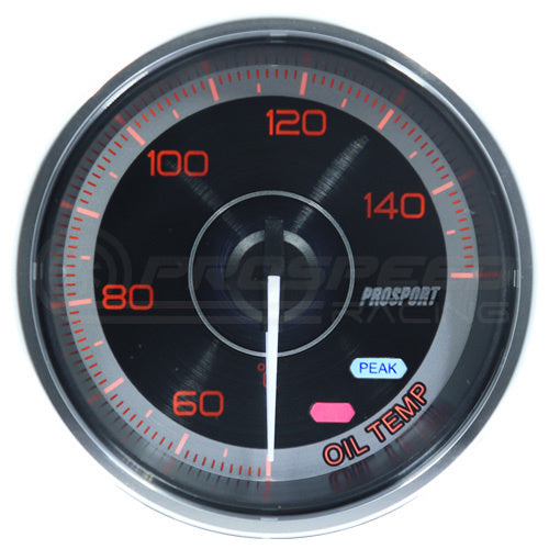 Prosport 52mm Crystal Series Performance Gauge Range - Amber/White