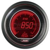 Prosport 52mm Evo Series Performance Gauge Range - Red/Blue