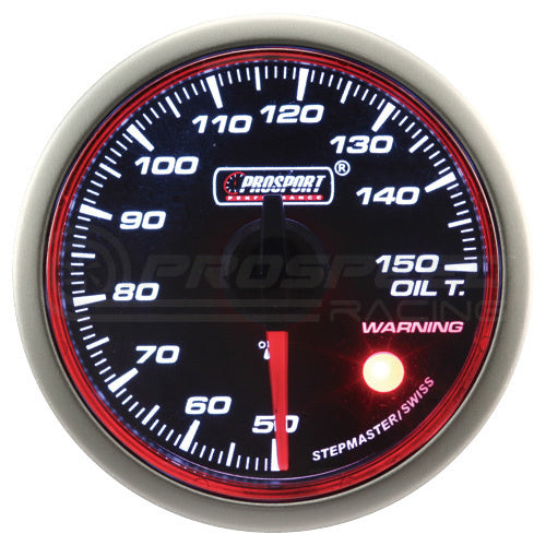 Prosport 52mm Halo Series Performance Gauge Range - White