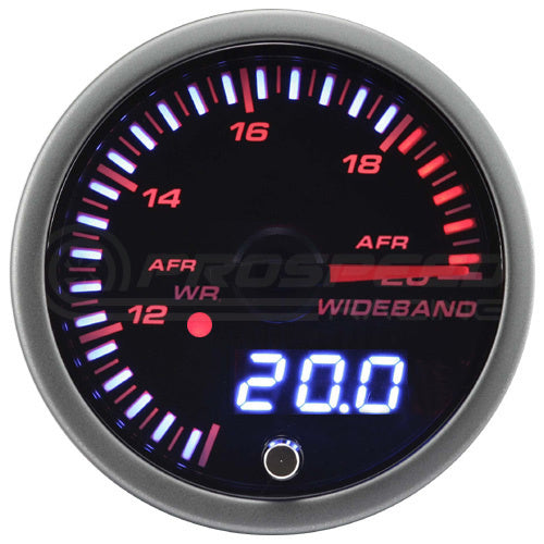 Prosport 52mm JDM Series Performance Gauge Range - Amber/White