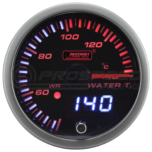 Prosport 52mm JDM Series Performance Gauge Range - Amber/White