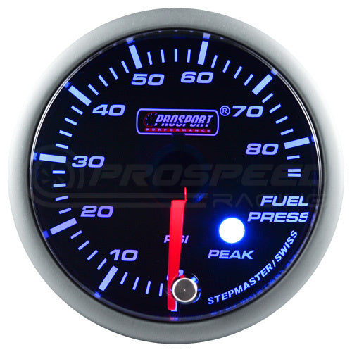 Prosport 52mm SM Series Performance Gauge Range - Blue/White