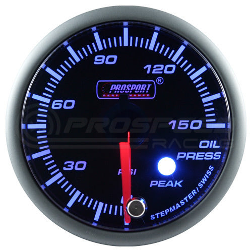 Prosport 52mm SM Series Performance Gauge Range - Blue/White