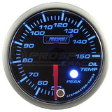 Prosport 52mm SM Series Performance Gauge Range - Blue/White