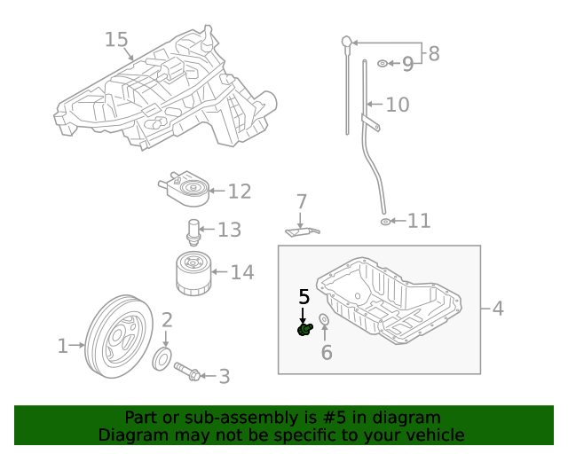 Hyundai Genuine Sump Plug