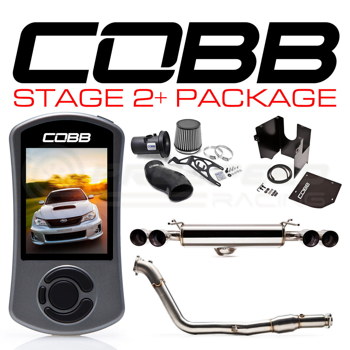 Cobb Tuning Stage 2+ Power Package Subaru WRX 11-14 (Hatch) 615X72P-AU