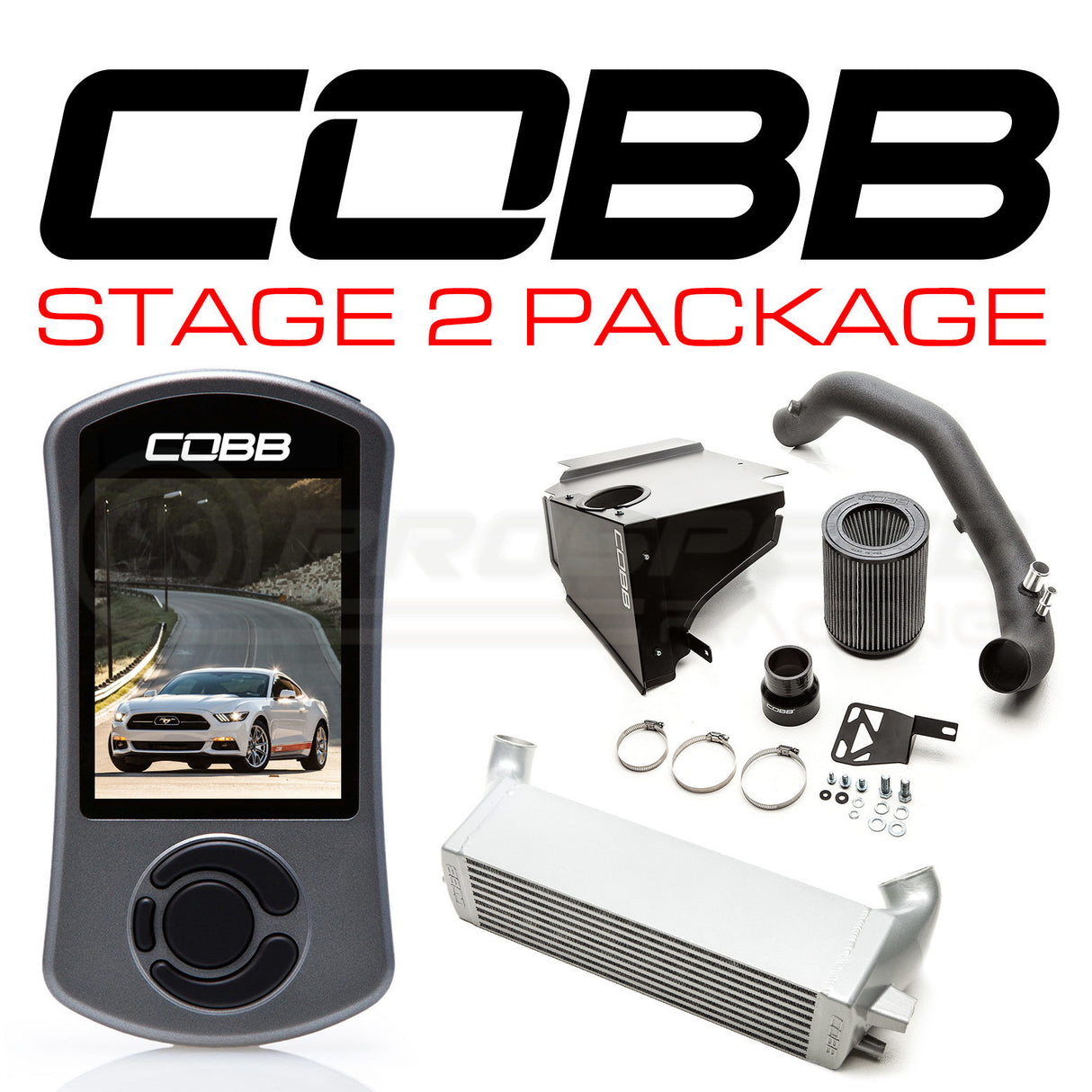 Cobb Tuning Stage 2 Power Package Ford Mustang Ecoboost FM/FN 15-21 6M1X02