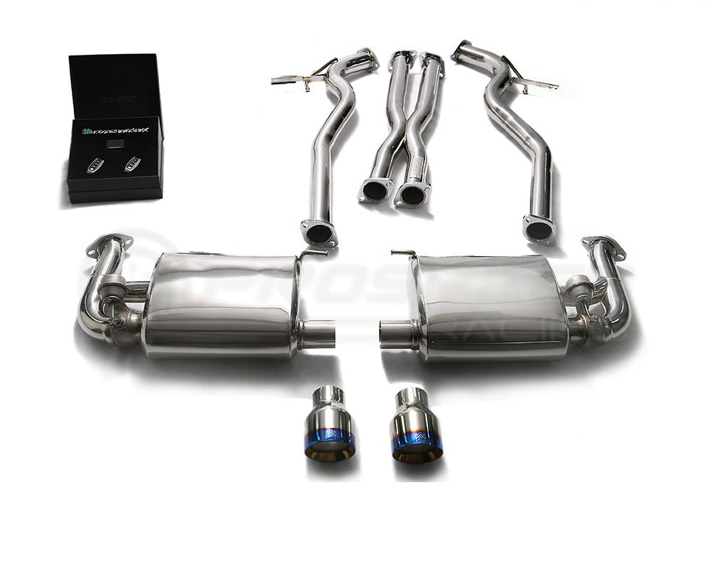 Armytrix Stainless Steel Valvetronic Cat Back Exhaust System Fdm65 Ds33c Pro Speed Racing 6388