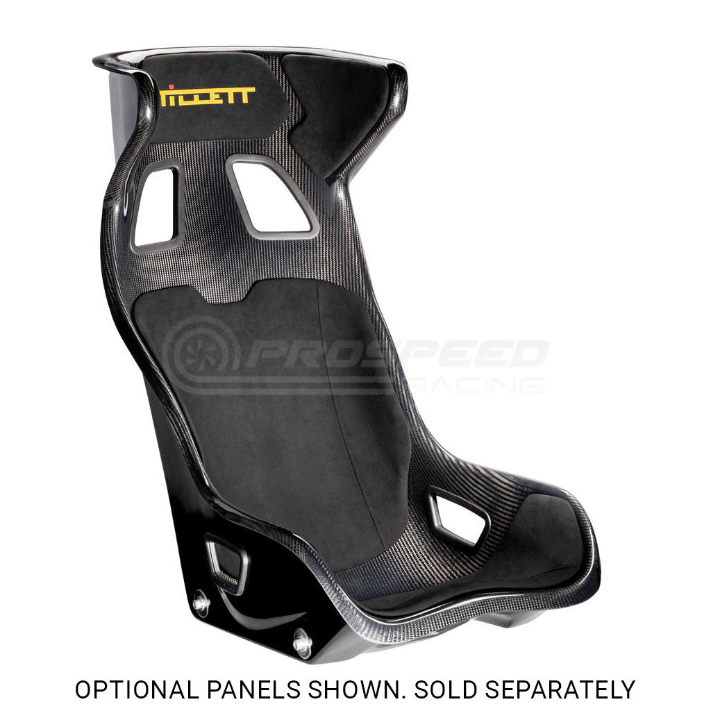 Tillett C1 Carbon Fibre/GRP FIA Approved Racing Seat XL Size - 47cm Rolled Edges On