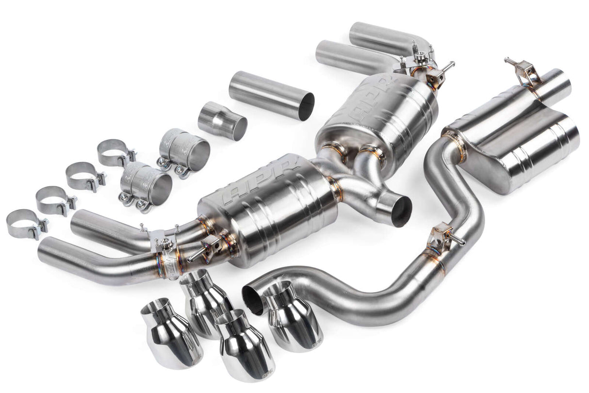 APR 3" Cat Back Exhaust Valved - Audi S3 8V (Sedan) CBK0003 | Pro Speed Racing