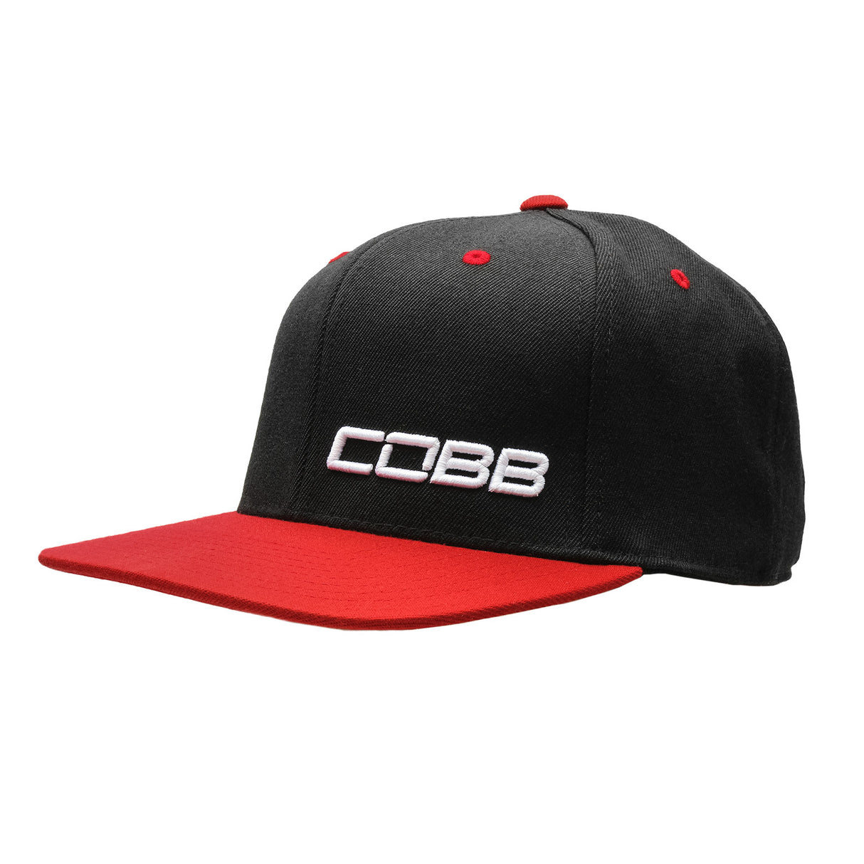 Cobb Tuning Black/Red Snapback Cap  CO-CAP-RED