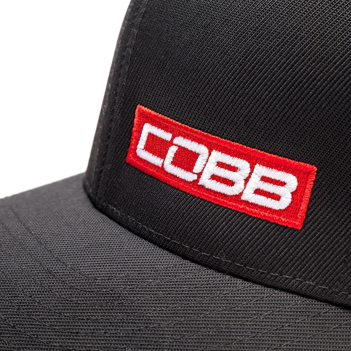 Cobb Tuning Flexfit Ultrafibre/Airmesh Cap Red Bar