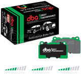 DBA SP Street Performance Rear Brake Pads - STI/Evo/GTR/350Z/BRZ/86 (Brembo) DB1521SP | Pro Speed