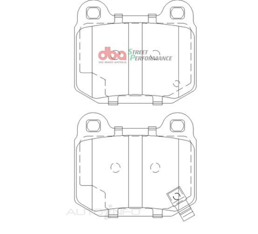 DBA SP Street Performance Rear Brake Pads