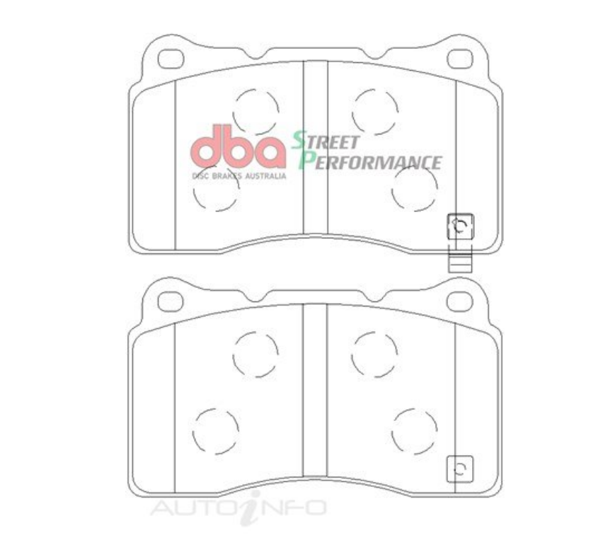 DBA SS Street Series OE Replacement Front Brake Pads