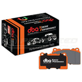 DBA XP Xtreme Performance Front Brake Pads - STI/Evo/SS-V/FK8 Type-R/BRZ/86 (Brembo) DB1678XP | Pro 