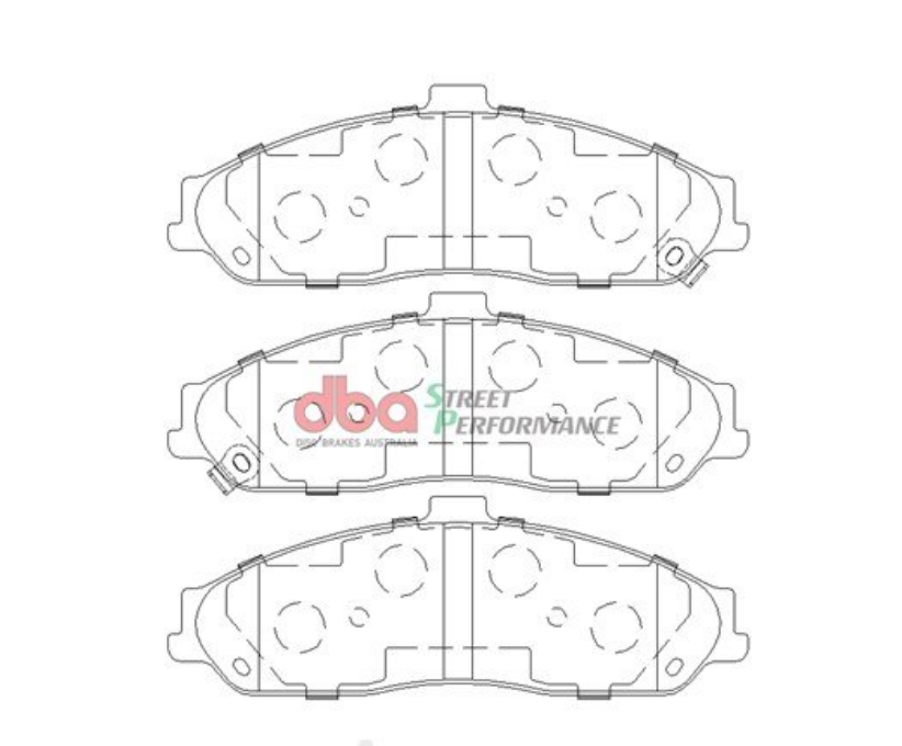 DBA SS Street Series OE Replacement Front Brake Pads