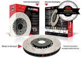 DBA T3 5000 2-Piece Front Rotors - Jeep Grand Cherokee SRT WH/WK2 06-19 DBA52632BLKS | Pro Speed