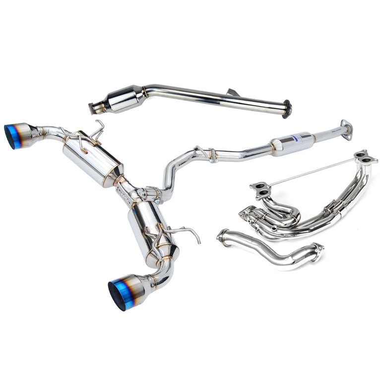 Invidia N2 70mm Engine Back Exhaust w/PSR Unequal Headers