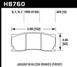 Hawk Performance HP+ Brake Pads