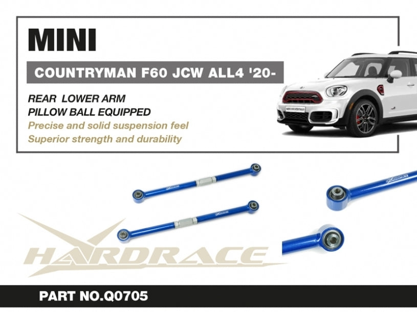 Hardrace Rear Lower Control Arm w/Pillow Ball - Mini Clubman F54 ...