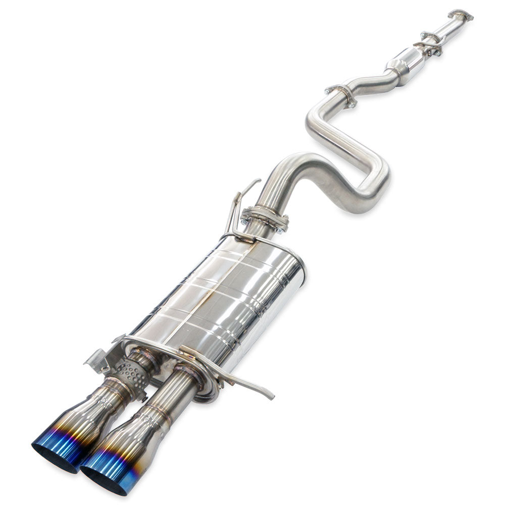 Invidia Q300 Valved Cat Back Exhaust w/Straight Cut Ti Tips