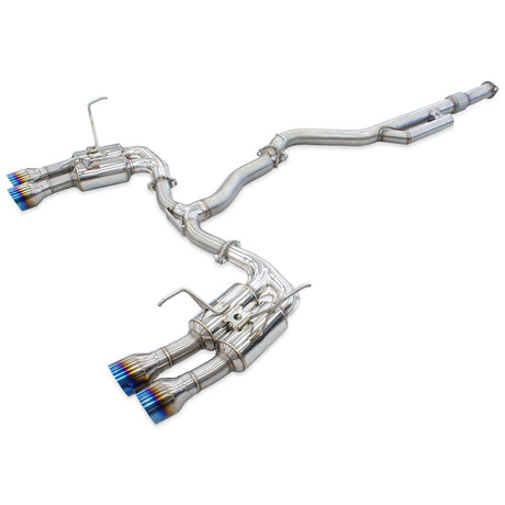 Invidia R400 "Signature Edition" Cat Back Exhaust w/Black Tips - Subaru WRX VB 22+ (Sedan)