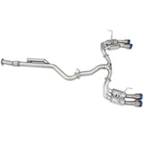 Invidia R400 "Signature Edition" Cat Back Exhaust w/Black Tips - Subaru WRX VB 22+ (Sedan)