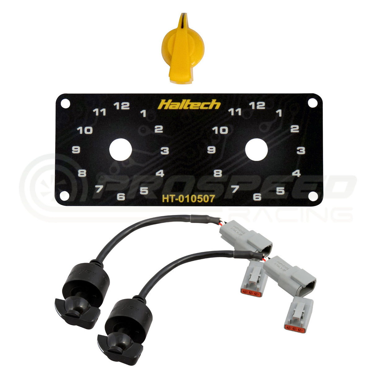 Haltech Dual Switch Panel + Rotary Trim Module Kit HT-010509 | Pro Speed Racing