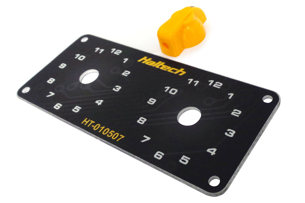 Haltech Dual Switch Panel + Rotary Trim Module Kit