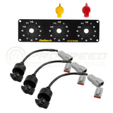 Haltech Triple Switch Panel + Rotary Trim Module Kit HT-010510 | Pro Speed Racing