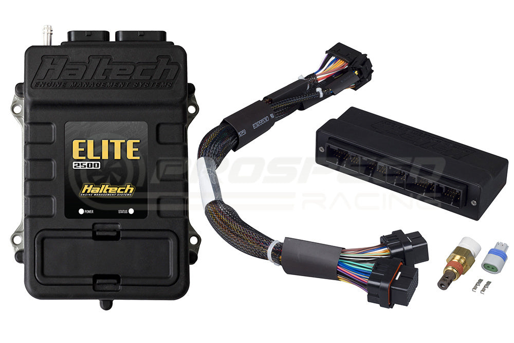 Haltech Elite 2500 Plug 'N' Play ECU + Adaptor Harness Kit - Mazda RX7 FD3S S7-S8 96-02 HT-151329