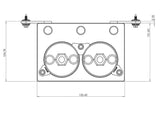 Integrated Engineering Dual Pump Surge Tank Uncoated (No Pumps Included)