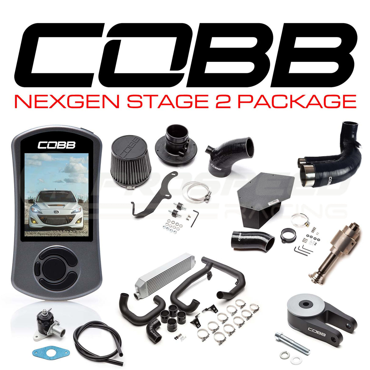 Cobb Tuning Nexgen Stage 2 Power Package Mazda 3 MPS BL 09-13 MAZ002NG22