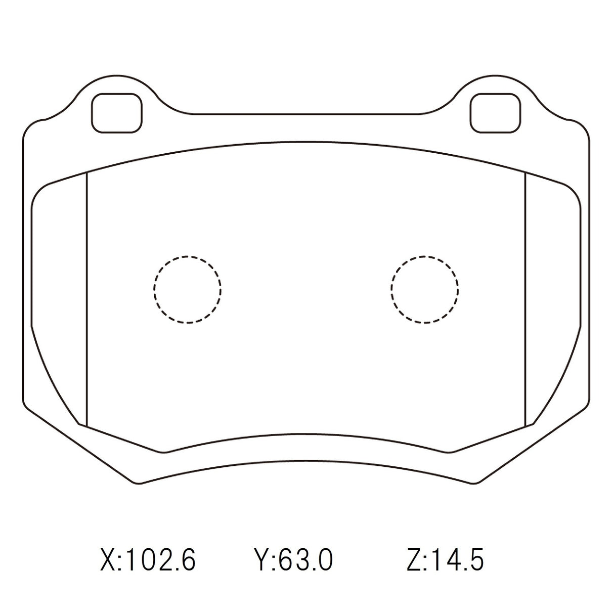 CIRCO SC17 Street Performance Brake Pads