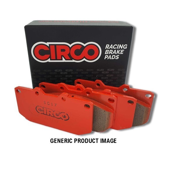 CIRCO SC17 Street Performance Front Brake Pad Set