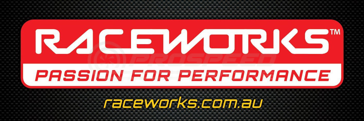 Raceworks "Raceworks Logo" Workshop Banner 2M X 0.66M MER-078 | Pro Speed Racing