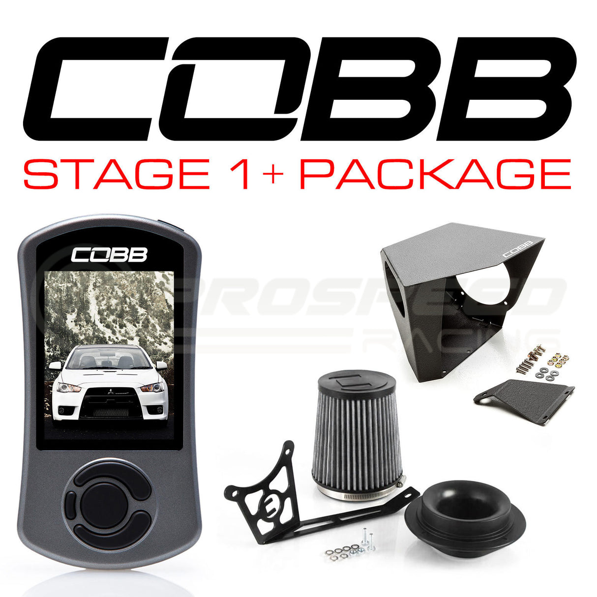 Cobb Tuning Stage 1+ Power Package Mitsubishi Evo X MIT002001P