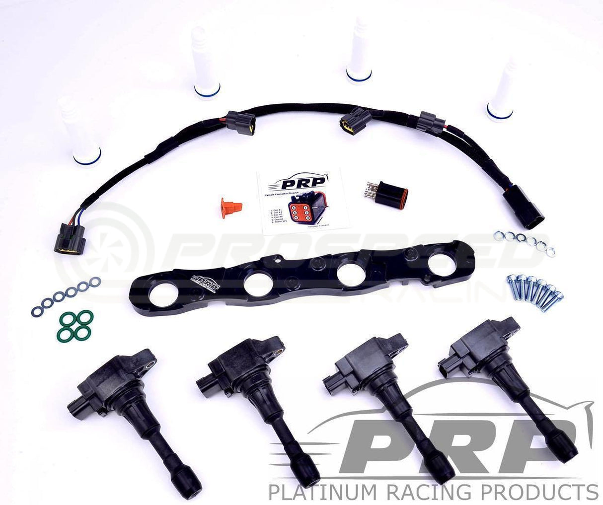 Platinum Racing Products Plug N Play R35 Coil Pack Kit - Mitsubishi Evo 4-9 PRP-4G-COIL | Pro Speed 